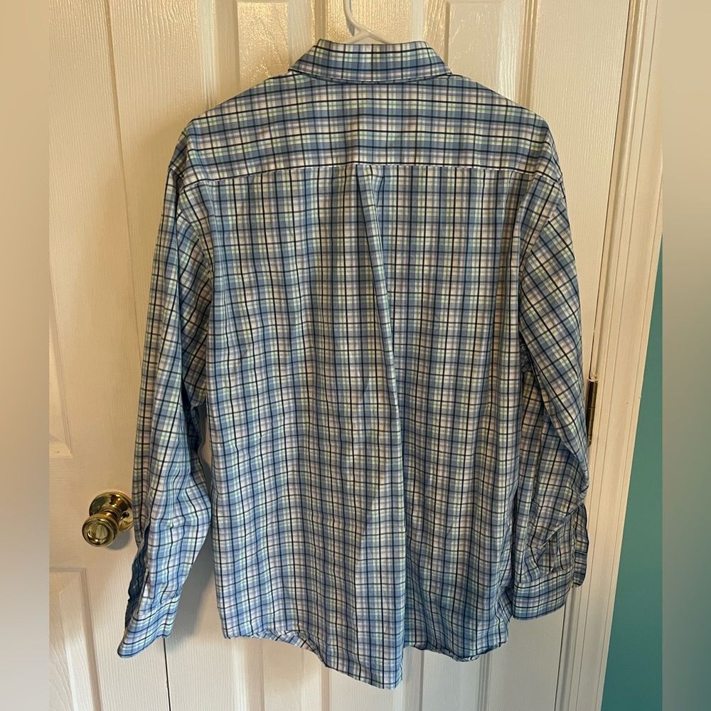 Vineyard Vines Mens L 100% Cotton Long‎ Sleeve Button Down Shirt - Picture 2 of 3